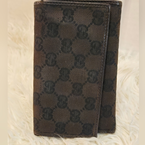 Gucci Brown GG Patterned Wallet - Picture 13 of 15